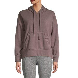 FREE PEOPLE MOVEMENT Work It Out Hoodie Hooded Sweatshirt Chaga Purple